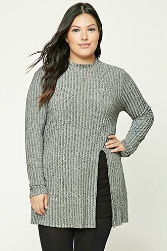 Forever21 Plus Size Mock Neck Tunic