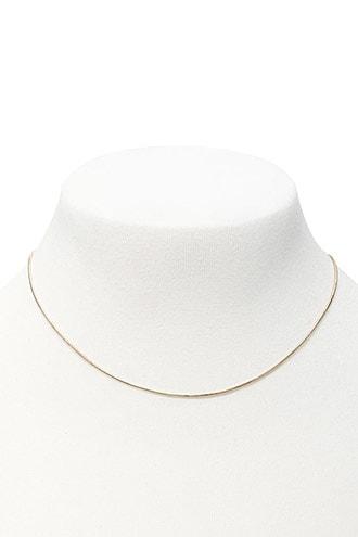 Forever21 Delicate Snake Chain Necklace