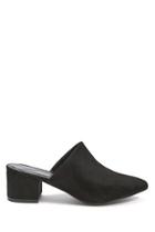Forever21 Faux Suede Pointed-toe Mules