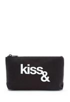 Forever21 Kiss Graphic Makeup Pouch