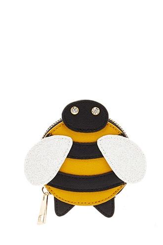 Forever21 Sequin Bumble Bee Coin Purse