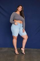 Forever21 Plus Size Levis Shaping Bermuda Shorts