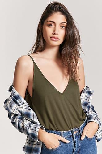 Forever21 V-neck Swing Cami