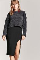 Forever21 Ribbed-knit Pencil Skirt