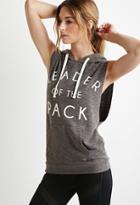 Forever21 Leader Of The Pack Athletic Hoodie