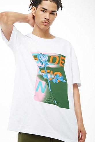 Forever21 Corella Rose Graphic Tee