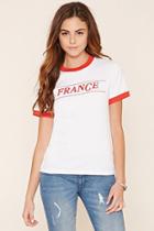 Forever21 Women's  France Graphic Tee