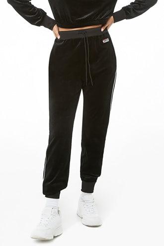 Forever21 Tokyo Velvet Joggers
