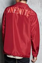 Forever21 Infinite Longline Coach Jacket