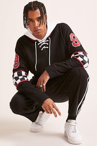 Forever21 99 Graphic Jersey-inspired Top