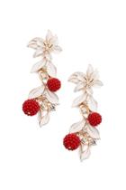 Forever21 Floral Statement Earrings