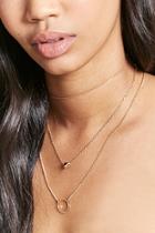 Forever21 Geo Chain Necklace Set