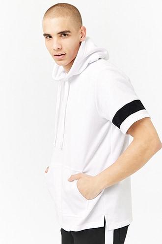 Forever21 Short Sleeve Hoodie Sweatshirt