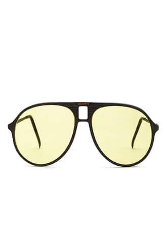 Forever21 Yellow Tint Aviator Sunglasses