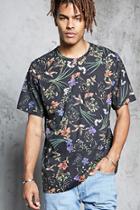Forever21 Wild Garden Printed Tee