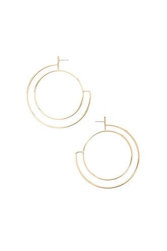 Forever21 Double-hoop Earrings