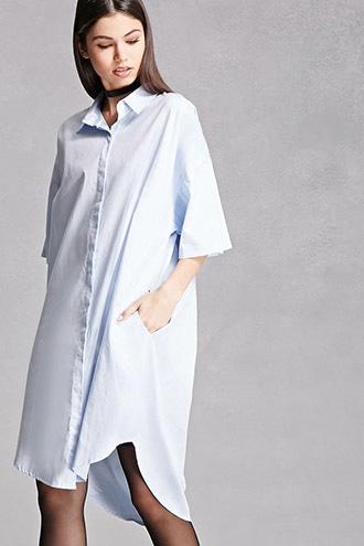 Forever21 Momokrom Dolman Shirt Dress