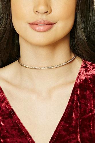 Forever21 Twisted Collar Necklace