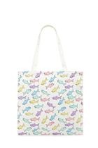 Forever21 Shark Print Eco Canvas Tote