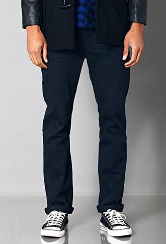 21 Men Slim Fit- Colored Wash
