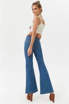 Forever21 High-rise Flared Jeans