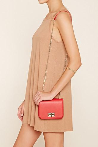 Forever21 Twist-lock Mini Crossbody