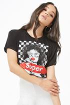Forever21 Super Cropped Graphic Tee