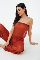Forever21 Swim Cover-up Jumpsuit