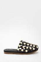 Forever21 Faux Pearl Caged Slides