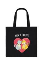 Forever21 Meow & Furever Graphic Eco Tote Bag