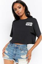 Forever21 Nasa Graphic Semi-cropped Tee