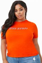 Forever21 Plus Size Hot Stuff Graphic Tee