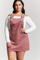 Forever21 Plus Size Corduroy Overall Dress