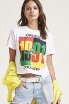 Forever21 Cross Colours Cropped Tee
