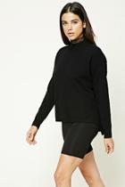 Forever21 Boxy High Neck Sweater