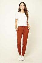 Forever21 Women's  Amber French Terry Knit Sweatpants