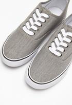 21 Men Men's  Classic Lace-up Sneakers (grey)