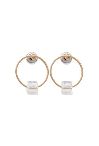 Forever21 Beaded Cutout Circle Studs
