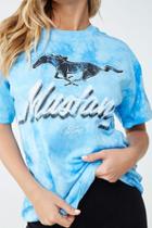 Forever21 Ford Mustang Graphic Tie-dye Tee
