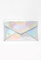 Forever21 Holographic Envelope Clutch