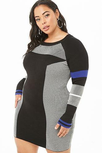 Forever21 Plus Size Bodycon Sweater Dress