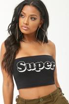 Forever21 Super Graphic Tube Top