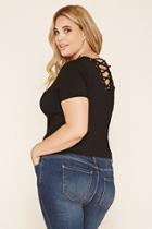 Forever21 Plus Size Crisscross-back Top
