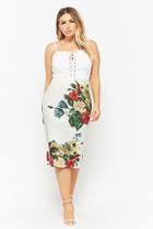 Forever21 Plus Size Floral Pencil Skirt