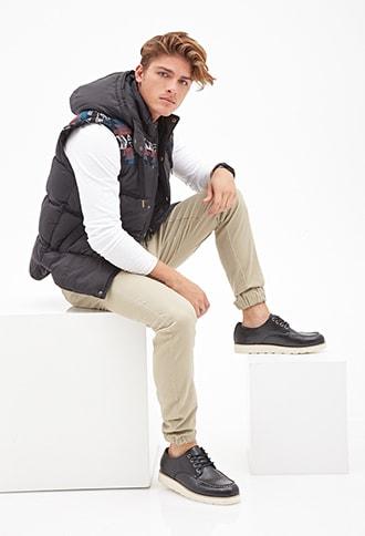 Forever21 Tribal-inspired Puffer Vest