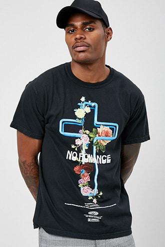 Forever21 Civil Regime No Romance Graphic Tee
