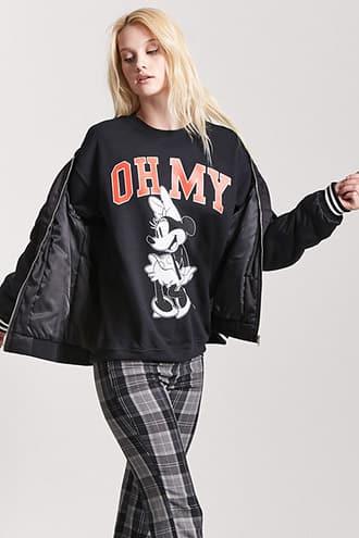 Forever21 Oh My Minnie Mouse Graphic Sweatshirt