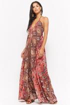 Forever21 R By Raga Ornate Halter Maxi Dress