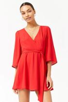 Forever21 Plunging Surplice Dress