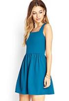 Forever21 Textured Fit & Flare Dress